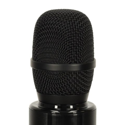 Mikrofon bezprzewodowy karaoke dla dzieci głośnik Bluetooth 2000mAh karta SD USB wysoka jakość czarny