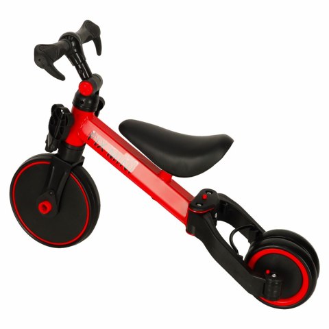 Rowerek biegowy Trike Fix Mini rower wielofunkcyjny 3w1 czerwony