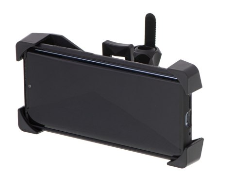 Uchwyt rowerowy motocyklowy na telefon czarny C51 stabilny