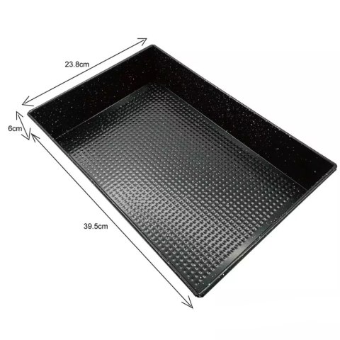 BLACHA FORMA DO CIASTA 24x39,5 cm KINGHOFF KH-1777 BLACHA FORMA DO CIASTA 24x39,5 cm KINGHOFF KH-1777