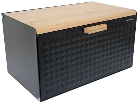 CHLEBAK DWUSTRONNY KLAUSBERG KB-7425 czarny mat CHLEBAK DWUSTRONNY KLAUSBERG KB-7425 czarny mat
