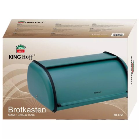 CHLEBAK STALOWY KINGHOFF KH-1755 zielony CHLEBAK STALOWY KINGHOFF KH-1755 zielony