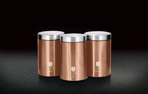 CHLEBAK Z ZESTAWEM POJEMNIKÓW BERLINGER HAUS BH-6730 ROSE GOLD CHLEBAK Z ZESTAWEM POJEMNIKÓW BERLINGER HAUS BH-6730 ROSE GOLD