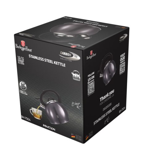 CZAJNIK 3L BERLINGER HAUS BH-7504 Z GWIZDKIEM CARBON PRO CZAJNIK 3L BERLINGER HAUS BH-7504 Z GWIZDKIEM CARBON PRO