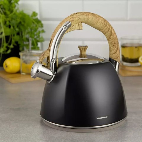 CZAJNIK Z GWIZDKIEM KLAUSBERG 3L KB-7498 CZAJNIK Z GWIZDKIEM KLAUSBERG 3L KB-7498