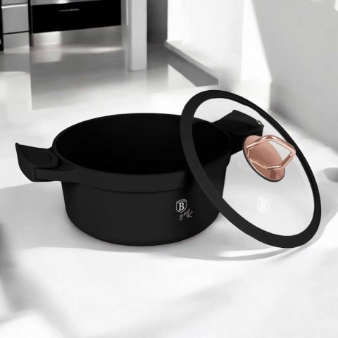 GARNEK TYTANOWY 28cm BERLINGER HAUS BH-7784 BLACK ROSE GARNEK TYTANOWY 28cm BERLINGER HAUS BH-7784 BLACK ROSE