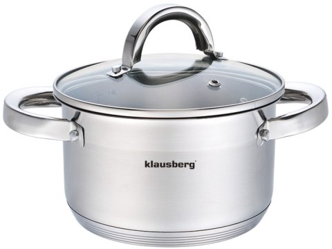 GARNEK Z POKRYWĄ 16cm KLAUSBERG KB-7122 1,5L GARNEK Z POKRYWĄ 16cm KLAUSBERG KB-7122 1,5L