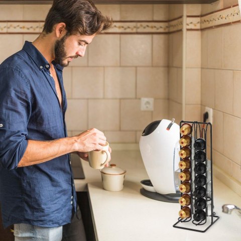 STOJAK ORGANIZER NA KAPSUŁKI NESPRESSO DO KAWY 32szt. STOJAK ORGANIZER NA KAPSUŁKI NESPRESSO DO KAWY 32szt.