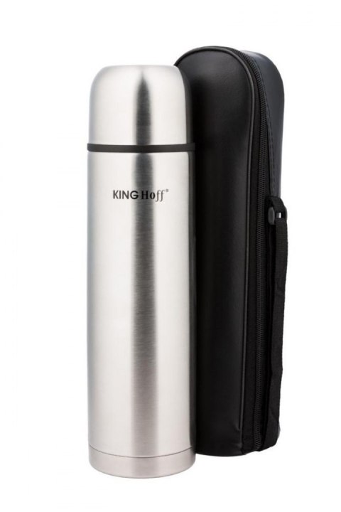 TERMOS STALOWY 1000 ml CLICK-CLACK KINGHOFF KH-4054 TERMOS STALOWY 1000 ml CLICK-CLACK KINGHOFF KH-4054