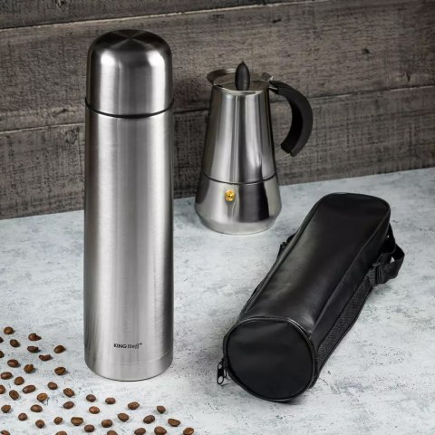 TERMOS STALOWY 1000 ml CLICK-CLACK KINGHOFF KH-4054 TERMOS STALOWY 1000 ml CLICK-CLACK KINGHOFF KH-4054