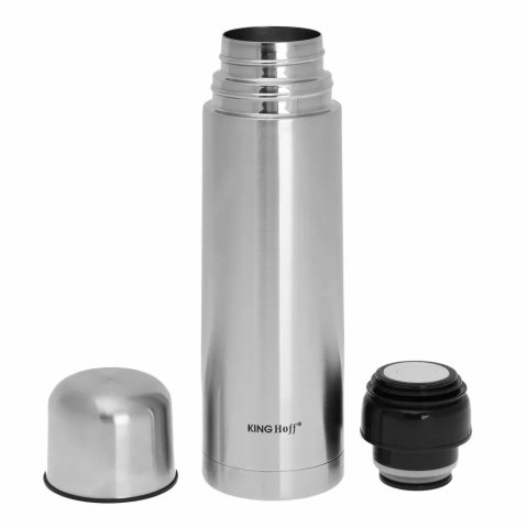 TERMOS STALOWY 750 ml CLICK-CLACK KINGHOFF KH-4053 TERMOS STALOWY 750 ml CLICK-CLACK KINGHOFF KH-4053