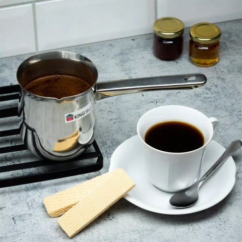 TYGIELEK DO PARZENIA KAWY PO TURECKU 700ml KINGHOFF KH-1208 TYGIELEK DO PARZENIA KAWY PO TURECKU 700ml KINGHOFF KH-1208