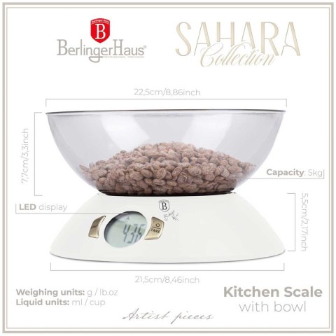 WAGA KUCHENNA Z MISĄ BERLINGER HAUS BH-9617 SAHARA