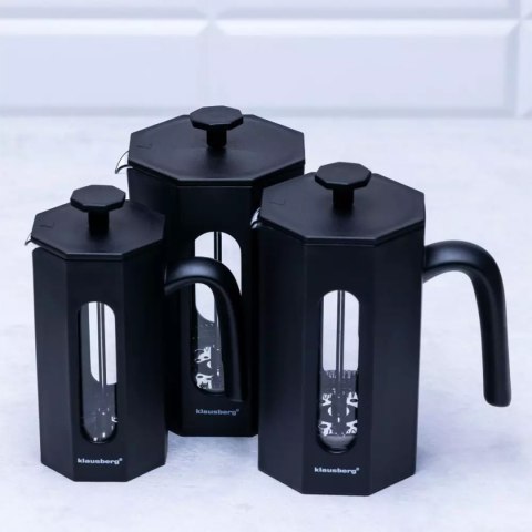 ZAPARZACZ TŁOKOWY DO KAWY/HERBATY Z 600ml KLAUSBERG KB-7677 ZAPARZACZ TŁOKOWY DO KAWY/HERBATY Z 600ml KLAUSBERG KB-7677