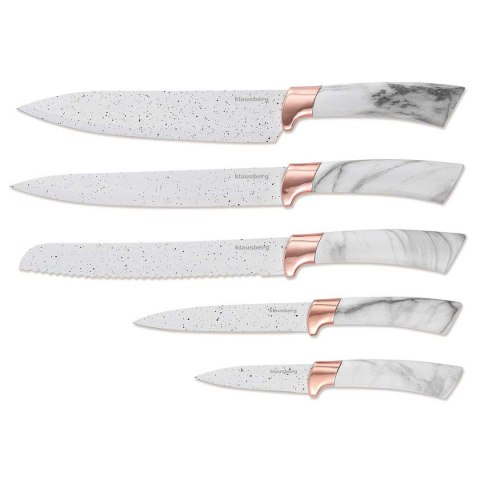 ZESTAW 5 NOŻY KUCHENNYCH W BLOKU KLAUSBERG KB-7769 ZESTAW 5 NOŻY KUCHENNYCH W BLOKU KLAUSBERG KB-7769