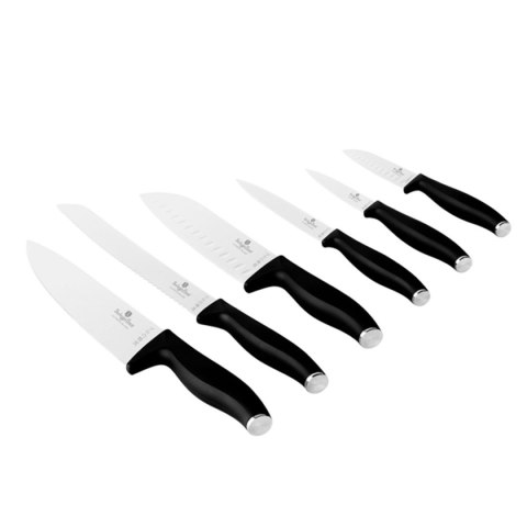 ZESTAW 6 NOŻY KUCHENNYCH BERLINGER HAUS BH-2950 MATTE BLACK ZESTAW 6 NOŻY KUCHENNYCH BERLINGER HAUS BH-2950 MATTE BLACK