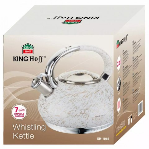 CZAJNIK Z GWIZDKIEM Z LINII GOLD 3,0L KH-1066 CZAJNIK Z GWIZDKIEM Z LINII GOLD 3,0L KH-1066