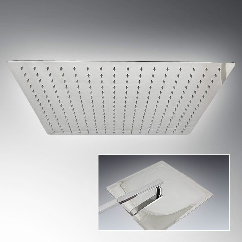 Deszczownica 50 cm ultra-slim kwadratowa sufitowa Deszczownica 50 cm ultra-slim kwadratowa sufitowa