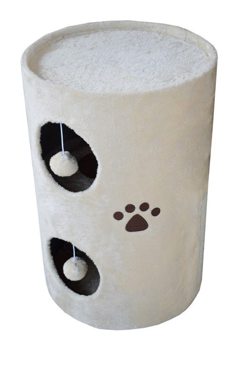 Drapak/Tuba/ Wieża/ Legowisko dla Kota 58cm Beżowy Drapak/Tuba/ Wieża/ Legowisko dla Kota 58cm Beżowy