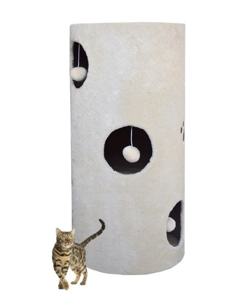 Drapak/Tuba/ Wieża/ Legowisko dla Kota 78cm Beżowy
