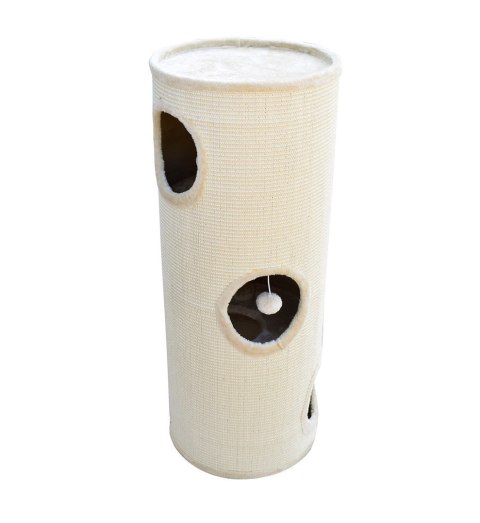 Drapak/Tuba/ Wieża/Legowisko dla Kota 100cm Beżowa Drapak/Tuba/ Wieża/Legowisko dla Kota 100cm Beżowa