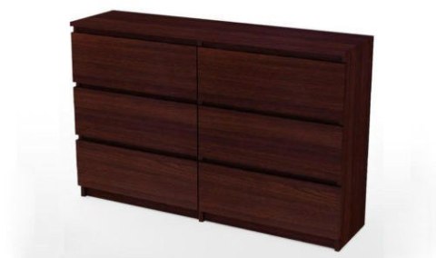 KOMODA SZAFKA 6 SZUFLAD BIAŁA / SONOMA / WENGE C012 KOMODA SZAFKA 6 SZUFLAD BIAŁA / SONOMA / WENGE C012