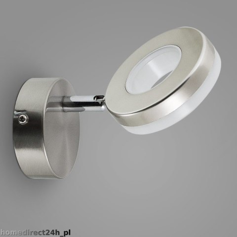 LAMPA ŚCIENNA LED RING 5W STAL NIERDZEWNA NOWOCZESNY DESIGN KLASA A+ LAMPA ŚCIENNA LED RING 5W STAL NIERDZEWNA NOWOCZESNY DESIGN KLASA A+
