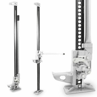 Lewarek podnośnik farmerski 3t mechaniczny 132 cm kolejowy do suv terenowy