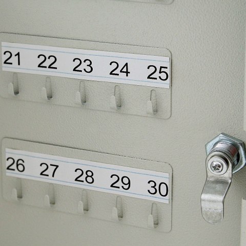 Metalowa szafka na klucze jasny szary Metalowa szafka na klucze jasny szary