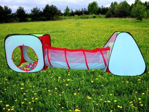 Namiot domek iglo z tunelem dla dzieci 3w1 + PIŁKI Namiot domek iglo z tunelem dla dzieci 3w1 + PIŁKI