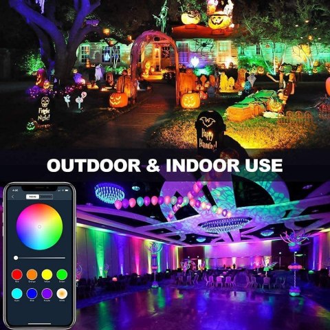Naświetlacz LED reflektor RGBCW smart