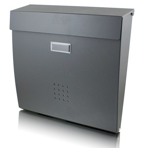Nowoczesna Skrzynka Na Listy Na艣cienna Metal 345x345 mm Z Klapk膮 Nowoczesna Skrzynka Na Listy Na艣cienna Metal 345x345 mm Z Klapk膮