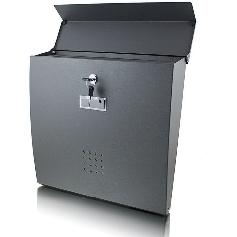 Nowoczesna Skrzynka Na Listy Na艣cienna Metal 345x345 mm Z Klapk膮 Nowoczesna Skrzynka Na Listy Na艣cienna Metal 345x345 mm Z Klapk膮