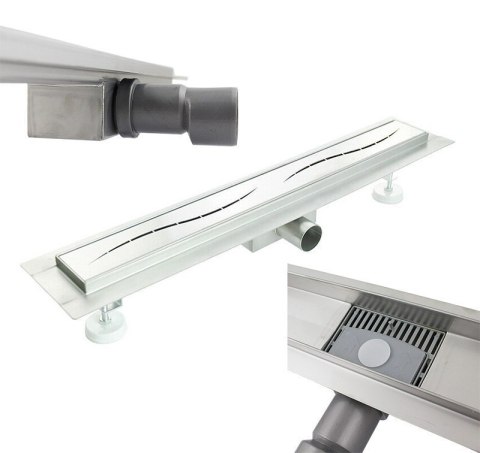 Odpływ liniowy Streifen z syfonem 130cm Odpływ liniowy Streifen z syfonem 130cm
