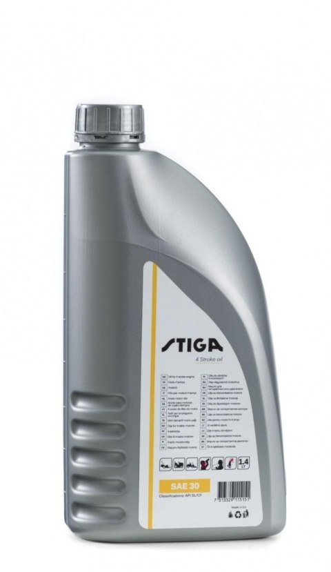 Olej SAE30 Stiga 1,4L Olej SAE30 Stiga 1,4L