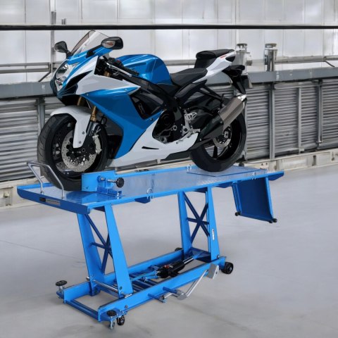 Podnośnik motocyklowy hydrauliczny udźwig do 464kg Regulowany 18-78 cm Podnośnik motocyklowy hydrauliczny udźwig do 464kg Regulowany 18-78 cm