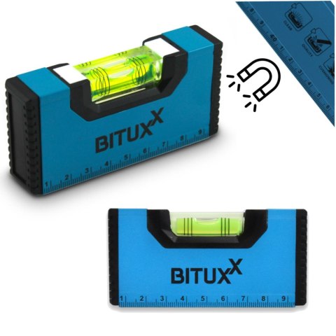 Poziomica magnetyczna Bituxx Mini 10cm Poziomica magnetyczna Bituxx Mini 10cm