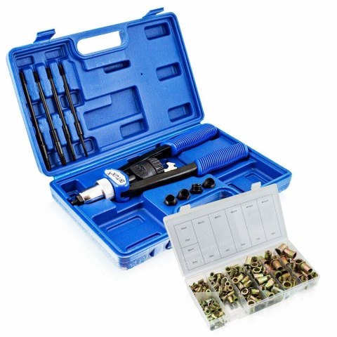 Profesjonalny Zestaw Nitownica R臋czna M5-M12 + Nitonakr臋tki 150szt Profesjonalny Zestaw Nitownica R臋czna M5-M12 + Nitonakr臋tki 150szt