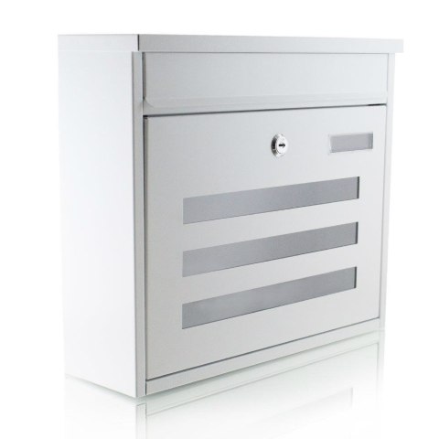 Skrzynka pocztowa ścienna Mailbox Letterbox Biała Skrzynka pocztowa ścienna Mailbox Letterbox Biała