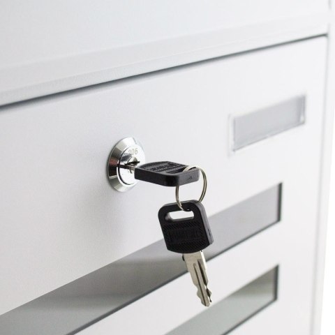 Skrzynka pocztowa ścienna Mailbox Letterbox Biała Skrzynka pocztowa ścienna Mailbox Letterbox Biała