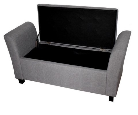 Sofa jasnosiwa z oparciami pufa średnia Sofa jasnosiwa z oparciami pufa średnia