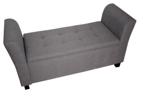 Sofa jasnosiwa z oparciami pufa średnia Sofa jasnosiwa z oparciami pufa średnia