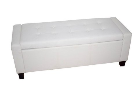 Sofa pufa biała eko skóra mała sofa WHITE PU Sofa pufa biała eko skóra mała sofa WHITE PU