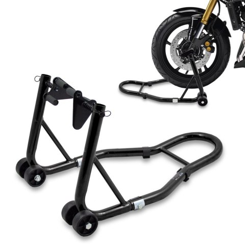 Stojak do motocykla przód czarny Stojak do motocykla przód czarny
