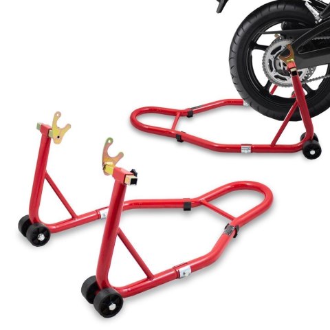 Stojak do motocykla tył czerwony Stojak do motocykla tył czerwony