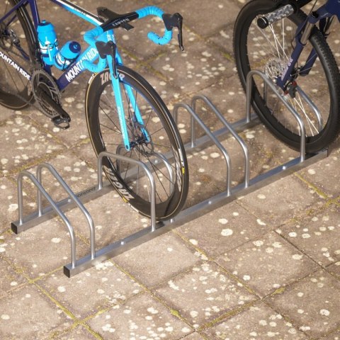 Stojak rowerowy na 5 rowerów uniwersalny opony 35-60mm ścienny podłogowy
