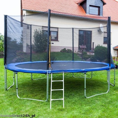 TRAMPOLINA 400 cm + DRABINKA + SIATKA + OSŁONA TRAMPOLINA 400 cm + DRABINKA + SIATKA + OSŁONA