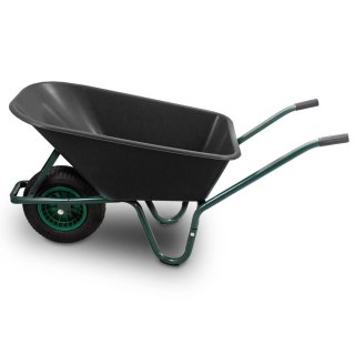 Taczka ogrodowa 100l 250kg pvc koło pneumatyczne stalowa lekka wytrzymała