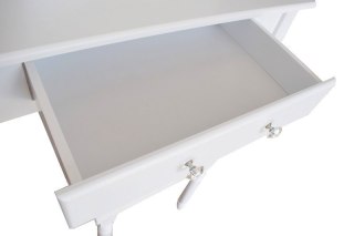 Toaletka z potrójnym lustrem i taboretem