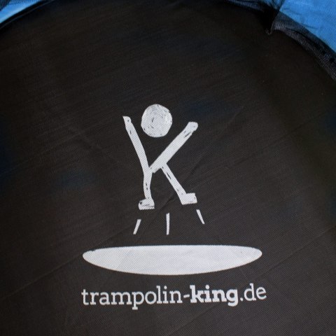 Trampolina dla dzieci 140cm niebieska